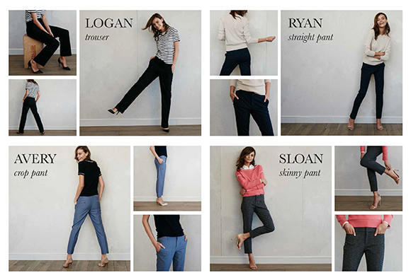  Logan, Ryan, Avery, Sloan item quần tây nữ không thể thiếu trong tủ đồ của các cô nàng yêu thời trang