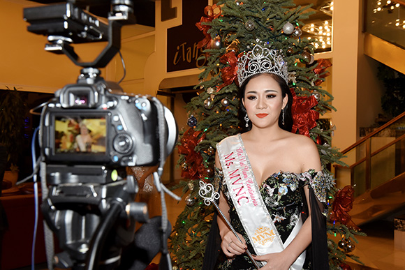 Cận cảnh Quỳnh Mai – người đẹp đa tài chinh phục Hoa hậu Phụ nữ người Việt thế giới