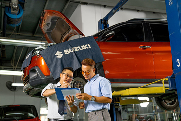Lý do lượng xe Suzuki bán ra bị giới hạn trong tháng 4?