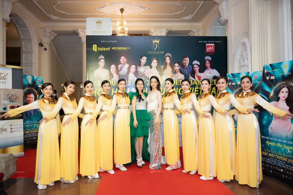 30 nhan sắc Việt lộng lẫy tỏa sáng trong đêm bán kết cuộc thi Hoa hậu Môi trường Việt Nam
