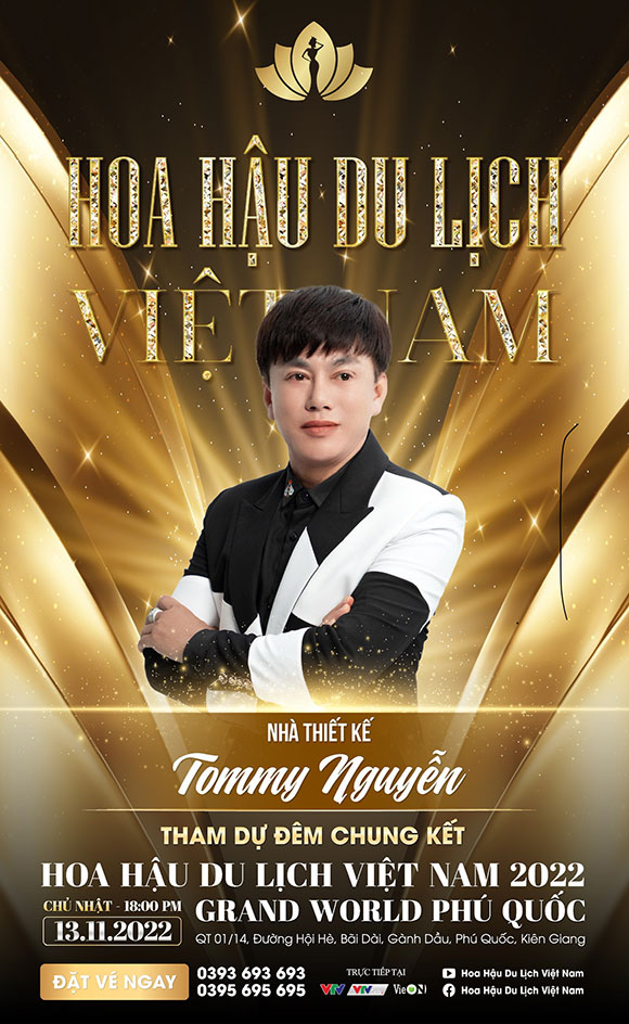 Thí sinh Hoa hậu du lịch Việt nam tỏa sắc trong áo dài NTK Tommy Nguyễn