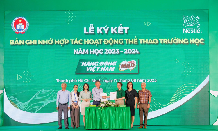 Nestlé Việt Nam ký thỏa thuận hợp tác với Sở Giáo dục và Đào tạo TP.HCM cho năm học 2023 – 2024
