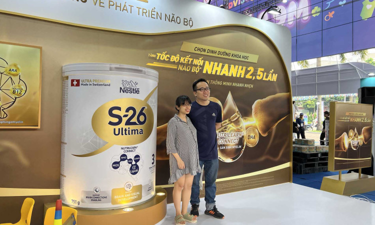 Nhãn hàng Nestlé S-26 Ultima đồng hành cùng KidsPlaza trong Festival Mẹ và Em bé 2023