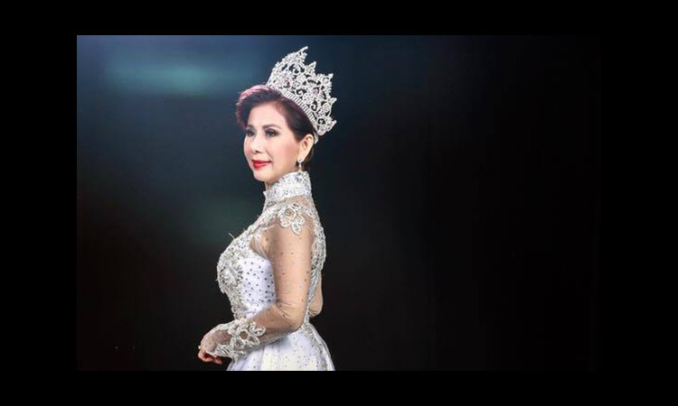 Hoa hậu doanh nhân toàn cầu Lương Thu Hương xứng danh với sắc đẹp và lòng nhân ái