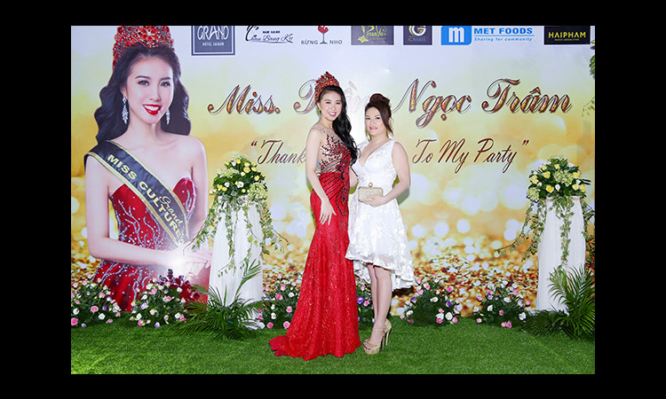 Hoa hậu Văn hóa Thế giới 2017 Trần Ngọc tích cực tham gia hoạt động thiện nguyện