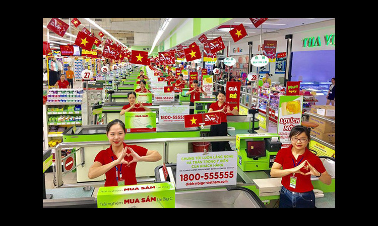 Chào mừng Quốc khánh 2-9 : Big C triển khai chương trình Tự hào sản phẩm Việt