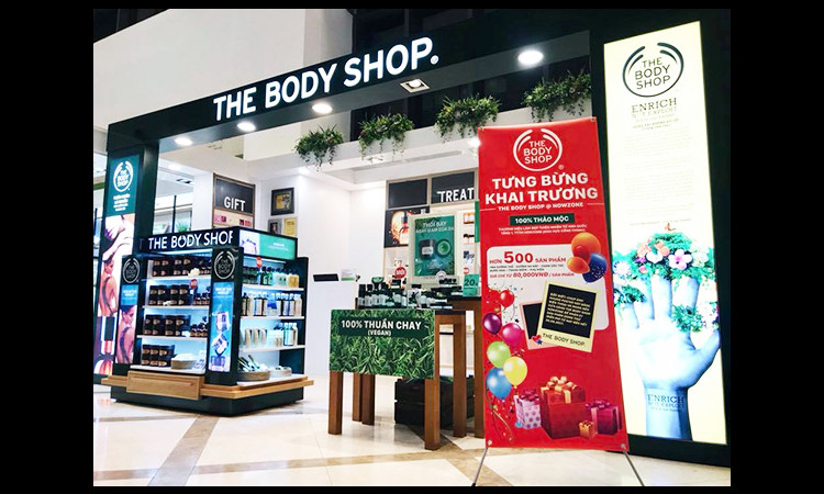 The Body Shop: Khai trương cửa hàng thứ 21 tại TTTM Nowzone