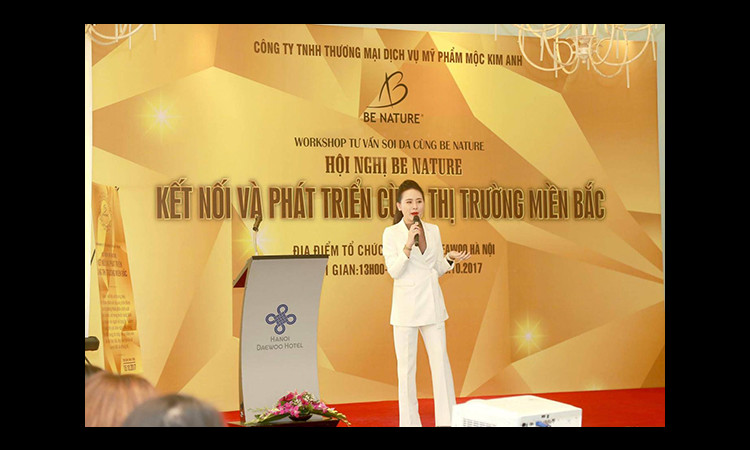 CEO Nguyễn Cao Kim Anh đẹp lịch lãm tại sự kiện Be Nature
