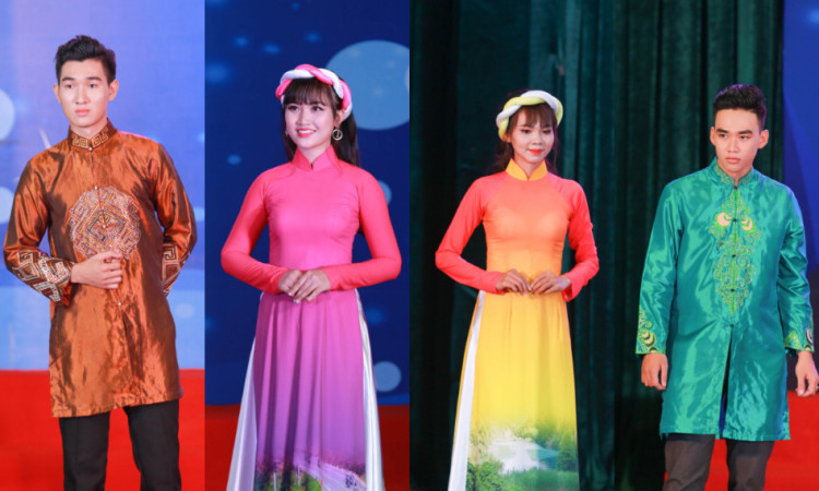 Bốn mẫu trẻ IL Model Tuấn Kiệt, Hồng Mai, Kim Hằng và Phát Đạt “cực chất” trên sân khấu HSSV Thanh Lịch TPCT 2017