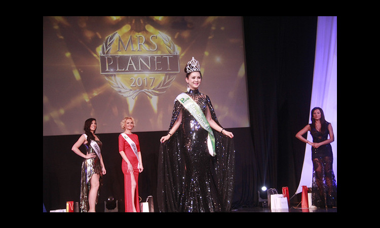 Doanh nhân Trần Vân Anh giành giải Á hậu 1 Mrs. Planet tại Sofia – Bulgaria