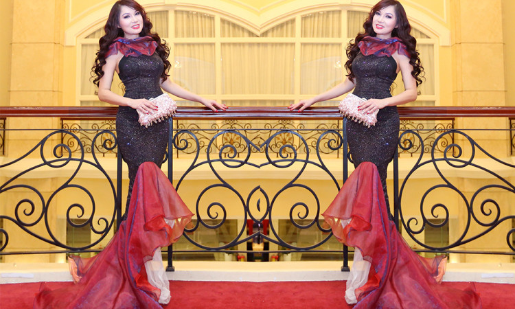 Diện hai bộ trang phục đẹp mê hồn, ca sĩ Kavie Trần khiến các mỹ nhân Việt phải thầm ghen tị