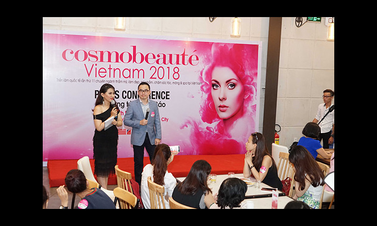 Hơn 200 doanh nghiệp làm đẹp uy tín tham gia triển lãm Cosmobeauté Vietnam 2018