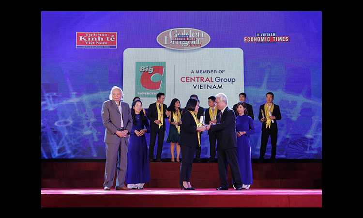 Big C và Central Group Việt Nam vinh dự nhận giải thưởng Rồng Vàng 2017 - 2018