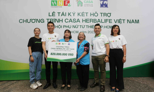 Herbalife Việt Nam gia hạn chương trình hợp tác với 7 đối tác Casa Herbalife giúp nâng cao chất lượng bữa ăn cho trẻ em