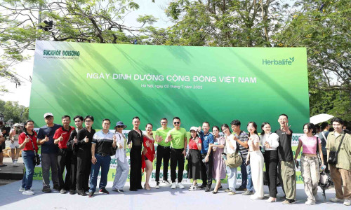 Herbalife Việt Nam đồng hành cùng Báo Sức Khỏe & Đời Sống tổ chức “Ngày Dinh Dưỡng Cộng Đồng Việt Nam”