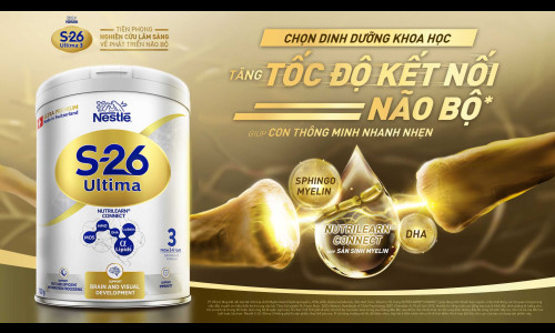 Nestlé chính thức giới thiệu sản phẩm dinh dưỡng khoa học S-26 Ultima 3
