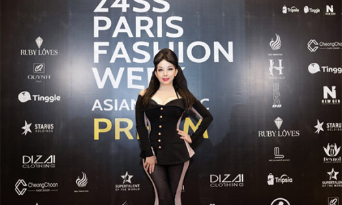 NTK Quỳnh Paris người có sức ảnh hưởng tại Paris Fashion Week 2024.