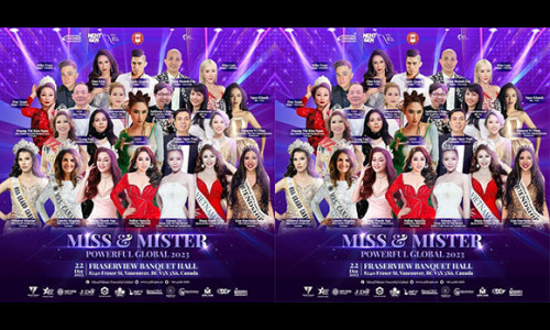 Miss & Mister Powerful Global  quy tụ hàng loạt sao ca nhạc và dàn giám khảo uy tín.