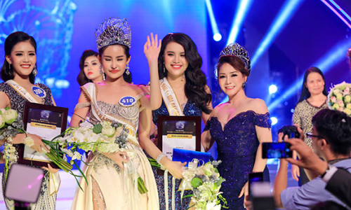 Hoa hậu, doanh nhân Phan Thị Ngọc Nga quyền lực trên ghế nóng giám khảo chung kết Hoa hậu đại dương 2017