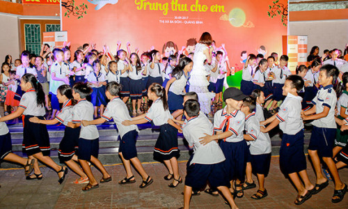  Đêm hội “Trung thu cho em” đến hơn 1.000 trẻ em thuộc tỉnh Quảng Bình nơi tâm bão số 10