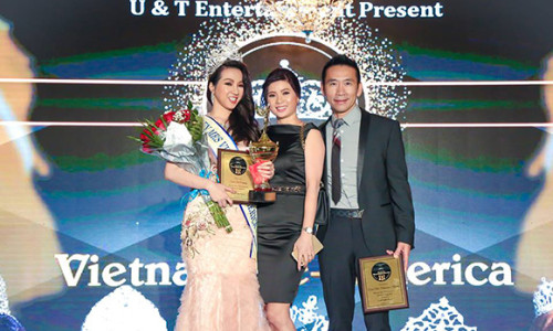 Nữ doanh nhân công ty Foodtech đăng quang Hoa hậu Phu nhân tại Mỹ