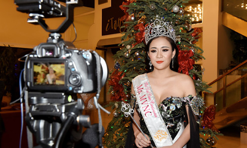 Cận cảnh Quỳnh Mai – người đẹp đa tài chinh phục Hoa hậu Phụ nữ người Việt thế giới