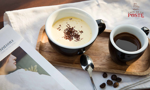 Ra mắt "Cà phê trứng" – thức uống làm say đắm lòng người tại Cafe De la Poste