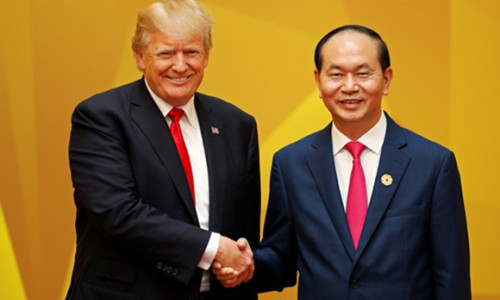 Tổng thống Trump ca ngợi Chủ tịch nước Trần Đại Quang