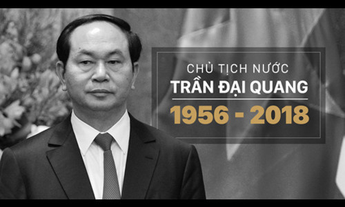 Tổ chức quốc tang Chủ tịch nước Trần Đại Quang trong 2 ngày