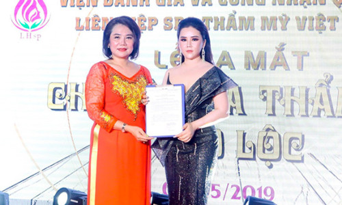Hoa hậu Jessica Thảo Nguyên Hoàng vinh dự khi đảm nhận vai trò chủ tịch chi hội Spa Thẩm Mỹ Bảo Lộc