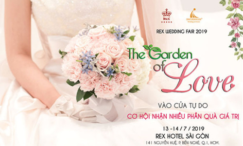 Lần đầu tiên tại Việt Nam cưới theo phong cách The garden of love