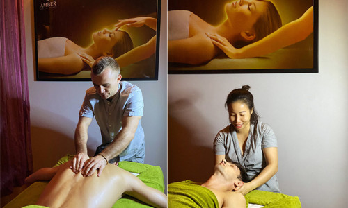 Massage trị liệu giúp lưu thông tuần hoàn khí huyết, nâng cao sức khỏe tại Amber Spa & Beauty