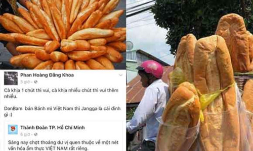 Bức xúc bị người Hàn Quốc chê: Giới trẻ 'bắt trend' chia sẻ hình ảnh bánh mì