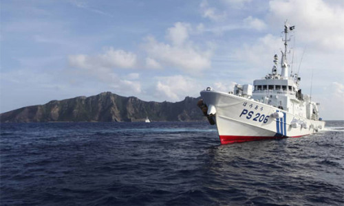 Tàu Trung Quốc rượt đuổi tàu cá Nhật Bản gần quần đảo Điếu Ngư
