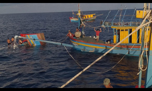 Đề nghị Indonesia xử lý nghiêm việc làm chìm tàu cá Việt Nam