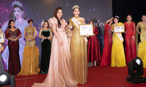 Trịnh Thanh Hồng bất ngờ đoạt giải Hoa hậu điện ảnh