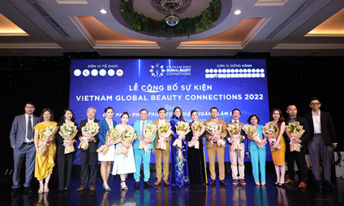 Lễ công bố chuỗi sự kiện Vietnam Global Beauty Connections 2022 vào chiều 20/7