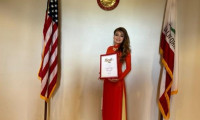 Hoạt động nhiệt huyết với cộng đồng, hoa hậu Thanh Mai được Vinh danh Người Phụ nữ xuất sắc nhất năm 2024 tại Mỹ.
